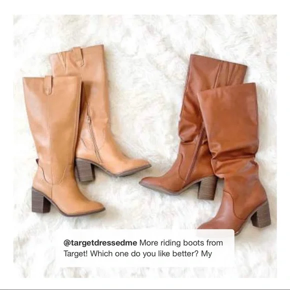 👢RIDING BOOTS TAN 4 SIZES - Picture 3 of 11